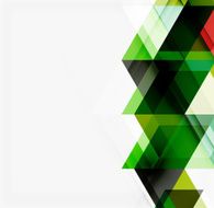 Abstract geometric background Modern overlapping triangles N599