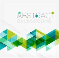 Abstract geometric background Modern overlapping triangles N612