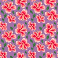 floral texture with stylish seamless hibiscus pattern N2