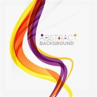 Purple and orange color lines on white N31