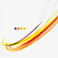 Purple and orange color lines on white N32