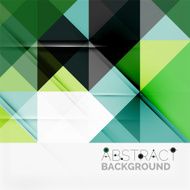 Abstract geometric background Modern overlapping triangles N653