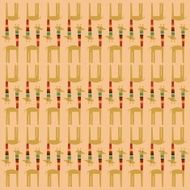 pattern of giraffes