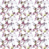Seamless watercolor pattern with circles N4