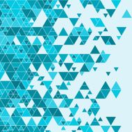 Lake Triangle Design Background Square