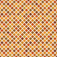 Autumn mosaic seamless pattern