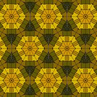 Lace floral ethnic ornament seamless pattern N13