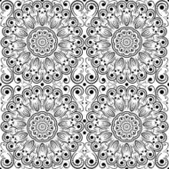 Openwork seamless pattern N2