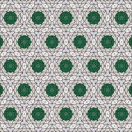 Lace floral ethnic ornament seamless pattern N21
