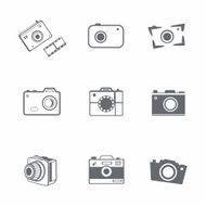 Camera Icons Set N4