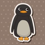 animal penguin cartoon theme elements N13