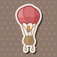 style hot air balloon theme elements N47