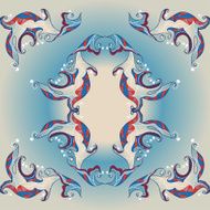 asian ornament N19