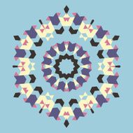Circular geometric background N25