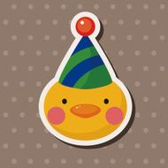 animal chicken cartoon theme elements N12
