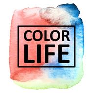 Vector watercolor N305