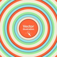 Abstract geomertic background Soft colors circles