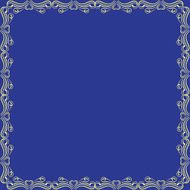 ornamental vector frame N6