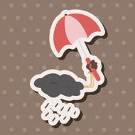 weather rainy day theme elements N23