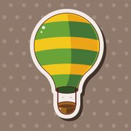 style hot air balloon theme elements N62