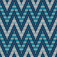 Traditional Fair Isle Pattern Seamless Knitting Ornament N21