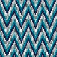 Traditional Fair Isle Pattern Seamless Knitting Ornament N22