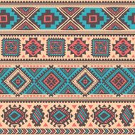 Tribal Mexican vintage ethnic seamless pattern N57