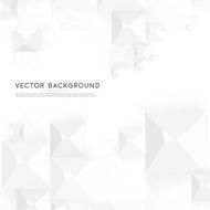 Vector Abstract geometric shape from gray cubes N67