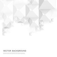 Vector Abstract geometric shape from gray cubes N70