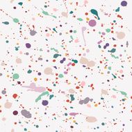 bright spots of paint seamless pattern