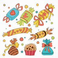collection of sweets