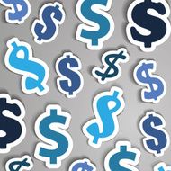 Dollar Signs Design Concept