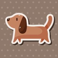 animal dog cartoon theme elements N43