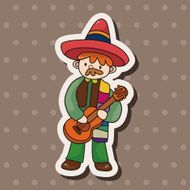 Mexican theme elements N70