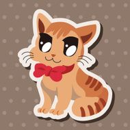 animal cat cartoon theme elements N26