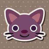 animal cat cartoon theme elements N27