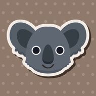 animal koala cartoon theme elements N11