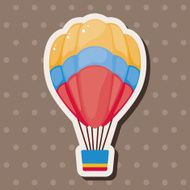 style hot air balloon theme elements N63