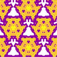Abstract Colorful Seamless Geometric Mosaic Pattern for Abstrac N2