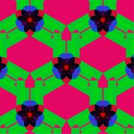 Abstract Colorful Seamless Geometric Mosaic Pattern for Abstrac N3