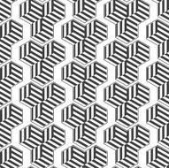 Seamless pattern with cubes Repeating modern stylish geometric background Simple N3