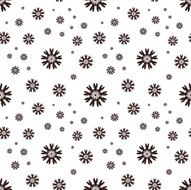 Seamless pattern with abstract flowers Repeating modern stylish geometric background N8