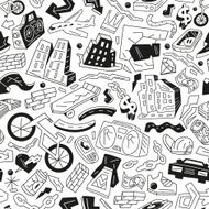 city - seamless pattern N2