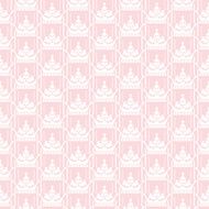 Seamless Pattern Vintage Pink N8