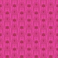 Seamless Pattern Vintage Pink N9