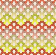 Seamless abstract colorful background made of retro pattern