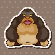 animal cartoon theme elements N134
