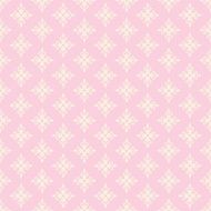 Seamless Pattern Vintage Pink N23