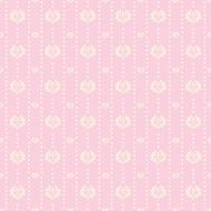 Seamless Pattern Vintage Pink N25