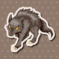 animal cartoon theme elements N136